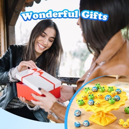 Animals Balance Game Toys, Two-Player Balance Tree Game for Office