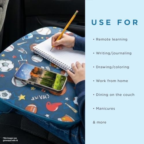 LAPGEAR MyStyle Lap Desk – Sports, Fits 15.6" Laptops