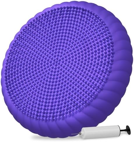 Wobble Cushion with Inflation Pump - Wiggle Seat Balance Disc