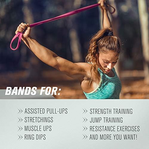 RitFit Pull Up Assist Band in Natural Latex for Stretching and Mobility