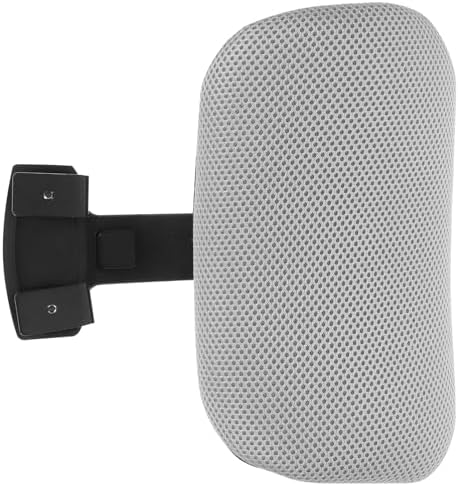 Computer Chair Headrest Attachment Adjustable Black for Office Work