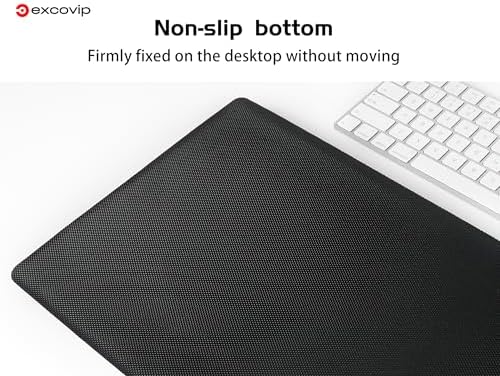 excovip Wrist Rest with Keyboard Stand, Computer Wrist Support Pad, Ergonomic Keyboard Riser Holder Lifter Tray with Wrist Pad, Soft Memory Foam Desk Cushion 0513
