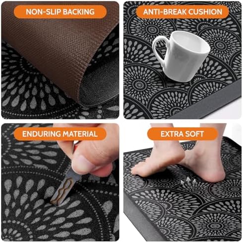 Mattitude Kitchen Mat, Waterproof Non-Slip Standing Mats and Rugs