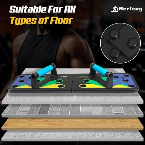 Push Up Board,Foldable Pushup Board for Man,Portable 30 in 1 Push Up Bar