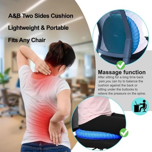 Wobble Cushion Core Balance Disc, Wiggle Seat with Inflation Pump