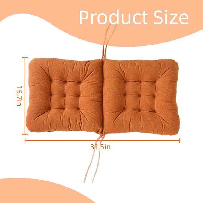Office Seat Cushion – Non-Slip Comfort Pad with Lumbar Support Ideal for Desk,Gaming,Bench,or Floor Sitting