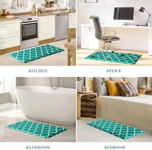 WISELIFE Kitchen Mats and Rugs Cushioned Anti-Fatigue, 17.3"x 39", Green