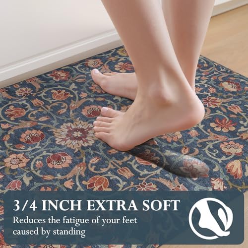 KIMODE Kitchen Mats for Floor Cushioned Anti Fatigue Comfort Standing Mat