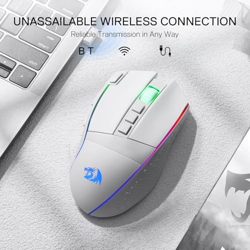Redragon M991 3-Mode Wireless RGB Gaming Mouse 26000 DPI Remapping Keys