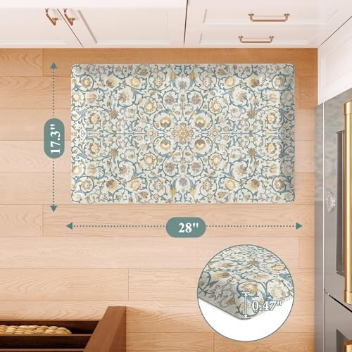 KIMODE Anti Fatigue Mats for Kitchen Floor Cushioned Comfort Standing Mat