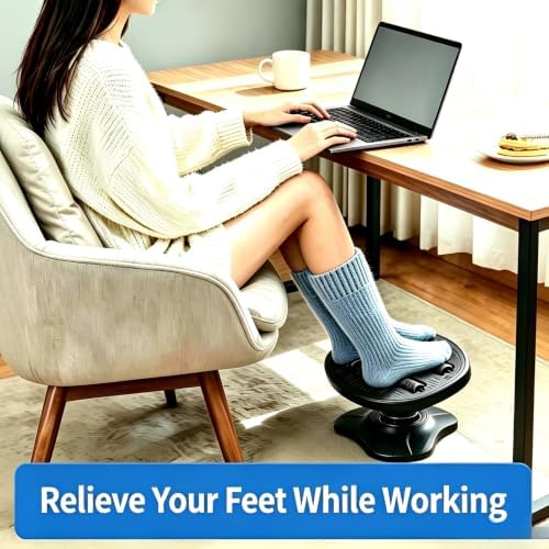 Foot Rest Under Desk, Ergonomic Foot Stool Under Desk