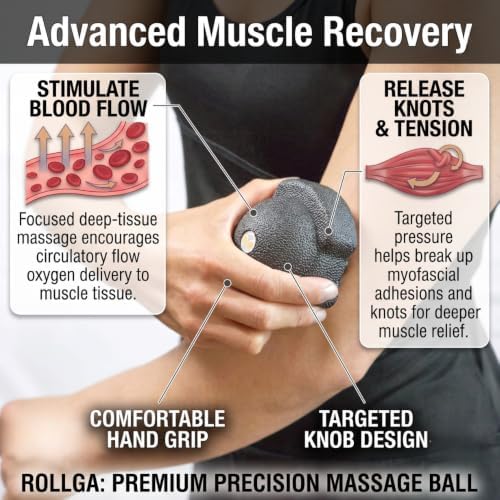 Rollga ACTIVATOR - Massage Ball for Myofascial Release & Trigger Points