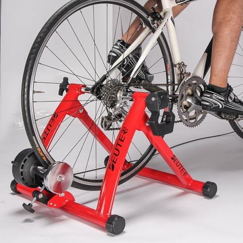 Bike Trainer, Magnetic Bicycle Stationary Stand for Indoor Exercise Riding