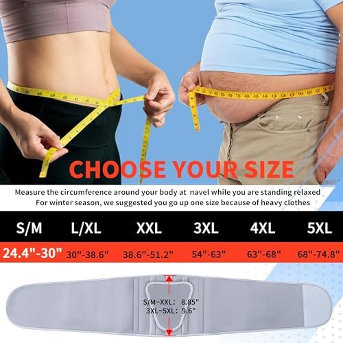 FEATOL Back Brace for Women & Men, Lower Back, Sciatica Pain Relief