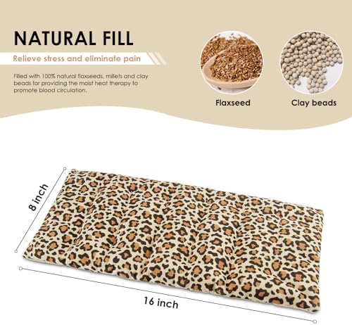 Microwave Heat Pad for Pain Relief, 8 x 16 Warm Compress Wrap