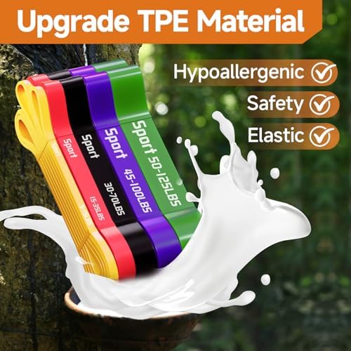 Pull Up Assistance Bands, Heavy Duty Exercise Bands for Working Out