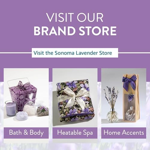 Sonoma Lavender Luxury Lavender Neck Pillow, Angora Platinum