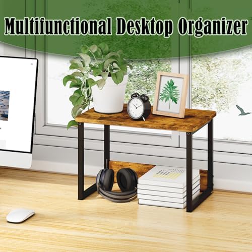 MARTY Printer Stand for Desk, Desktop Shelf Printer Riser for Home Office