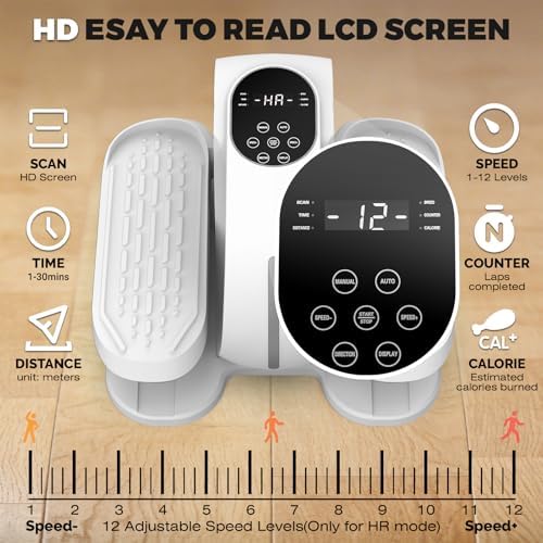 Under Desk Elliptical Leg Exerciser as Seen on TV Sitting for Senior