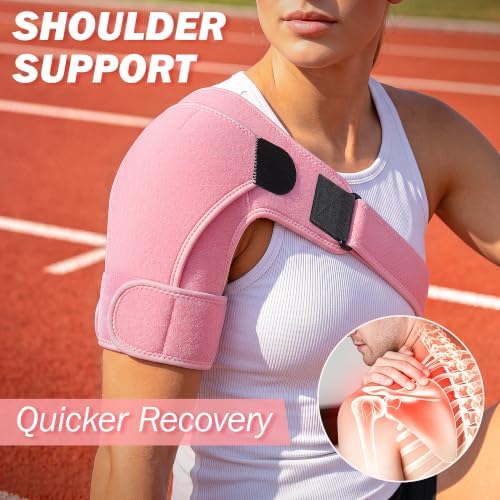 Shoulder Brace for Women Men, Rotator Cuff Support Brace for Pain Relief
