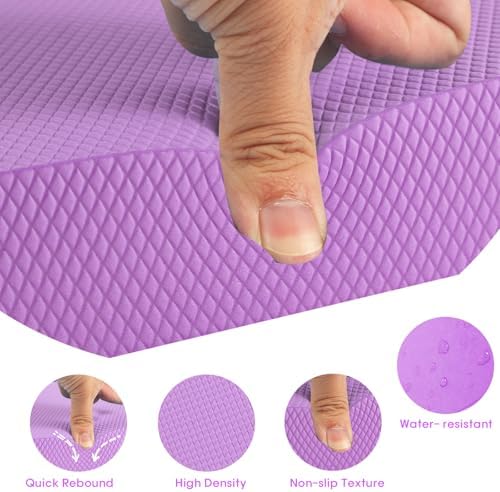 Exercise Balance Pad，Balance Foam Mat for Physical Therapy Equipment & Strength Stability Training, Slip Resistant Foam Mat for Yoga, Pilates, Meditation，Gardening knee pads