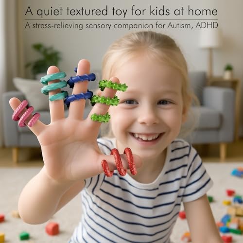 Sensory Fidget Toys for Kids Adults,12PCS Flexible Fidget Sticks for Stress Anxiety Autistic ADHD, Calm Down Travel Airplane Classroom Students Prizes Toys, Stocking Stuffers for Teens Boys Girls
