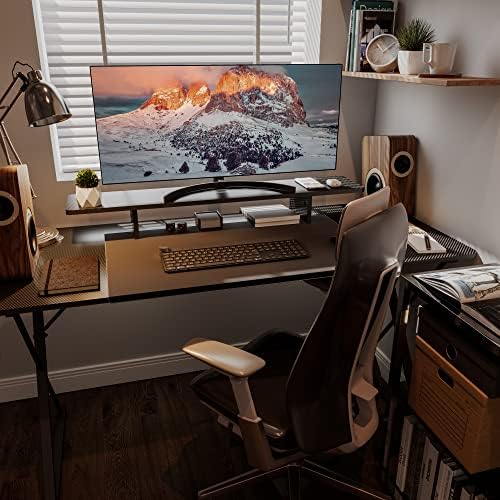 EUREKA ERGONOMIC Dual Monitor Stand Adjustable Carbon Fiber