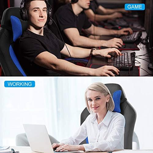 Meet perfect Ergonomic Gaming Chair with Lumbar Support, Blue