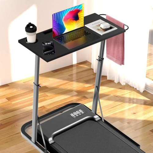 VTORY Adjustable Height Standing Desk for Walking Pad Treadmill，for Cycling