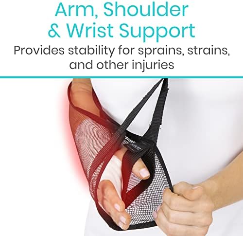 Vive Arm Sling for Shoulder Injury & Surgery Recovery - Waterproof Mesh