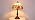 Tiffany Stained Glass Lamp Border Red Rose Table Lamp