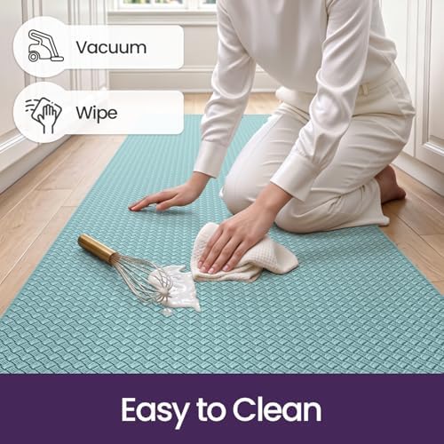 DEXI Kitchen Floor Mats Cushioned Anti Fatigue, 23x86 Non Slip Runner Rug