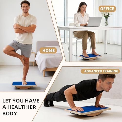 Juoe Balance Board Wobble Board,Balance Toys for Physical Therapy