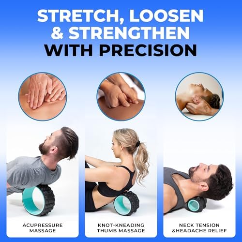 Chirp Wheel XR Acupressure Back Roller Set, 3-Pack, Mint