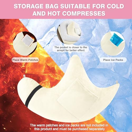 Shoulder Surgery Pillow for Rotator Cuff Pain Impingement Replacement Recovery Aids Side Sleepers Body Post Arm Torn Injury Support Relief Supplies Broken Collarbone Neck Rehab Must Haves