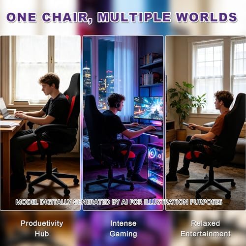 Gaming Chair Covers Only,Stretchable Fit Thick Breathable Mesh