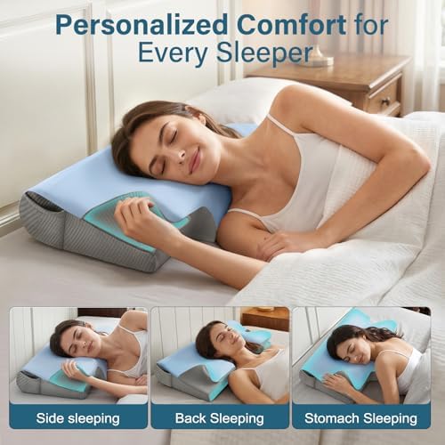 Ergonomic Cervical Neck Pillow for Neck Pain Relief