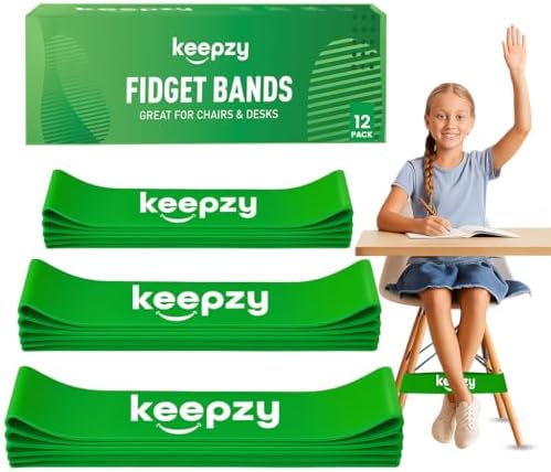 Chair Bands for Kids with Fidgety Feet, Desk Bands for Classroom