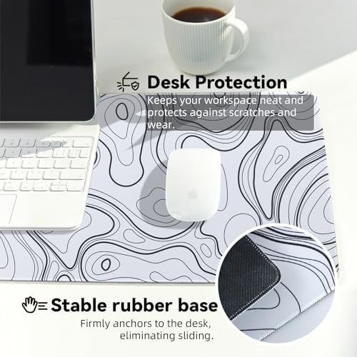 Reniteco Waterproof Large Office & Gaming Mouse Pad, 31.5" x 11.8" x 0.12"