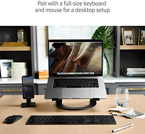 Twelve South Curve, Cooling Laptop Stand for MacBooks & Laptops,Matte Black