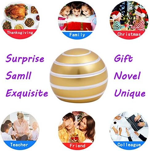 Desk-Fidget-Kinetic-Toys Cool-Gadgets: Cool-Stuff Thing Game Toy for Adult Teen Children Kid, Optical-Illusion Stress Relief Gifts for Man Women Home Office School Christmas Spinning Up 180 Seconds
