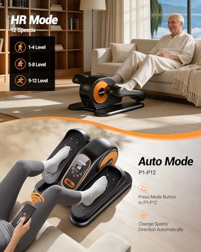 UMAY Under Desk Elliptical Eclipse Leg Exerciser Electric as seen on TV