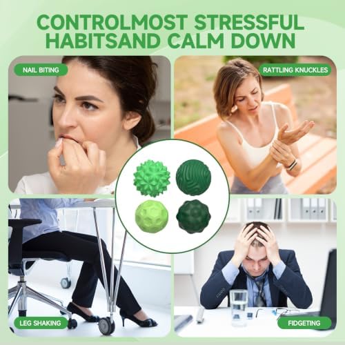Magnetic Fidget Balls for Adults & Teens, Silent Fidget Toys for Office