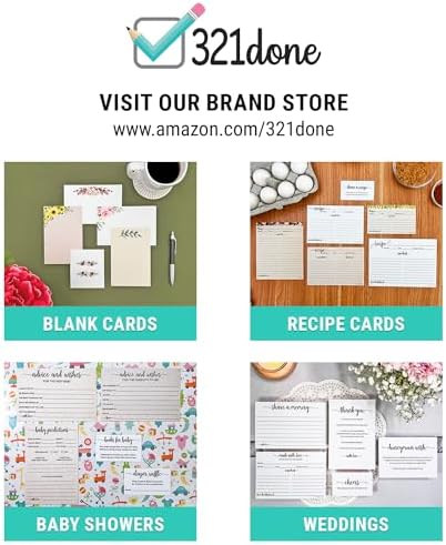 321Done Weekly Planner Notepad, Half Letter 5.5x8.5, 50 Sheets, All 7 Days