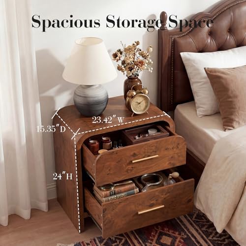 Night Stand, 2-Drawer
