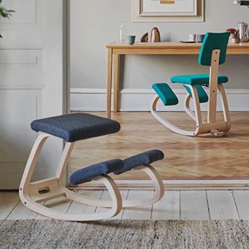 Varier Ergonomic Kneeling Chair, Rocking Knee Stool for Home Office Desk