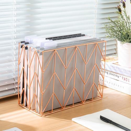 Y YOMA 36 Pack Gradient Hanging File Folders Letter Size Decorative Hanging Folder Pretty File Folder Organizer for Filing Cabinet Office Home with 1/5-Cut Adjustable Tabs, Ash Grey