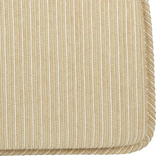 Klear Vu Raindrop The Gripper Non Slip Chair Cushions, Soft & Comfortable Seat Pad, Sitting Pillow for Kitchen, Dining or Office, 6 Count (Pack of 1), 06 Natural