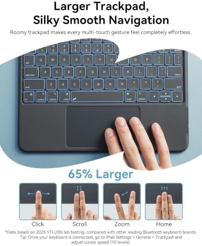 iPad Pro 11 (4th/3rd/2nd/1st Gen) & Air 11 inch 5/4th Keyboard Case
