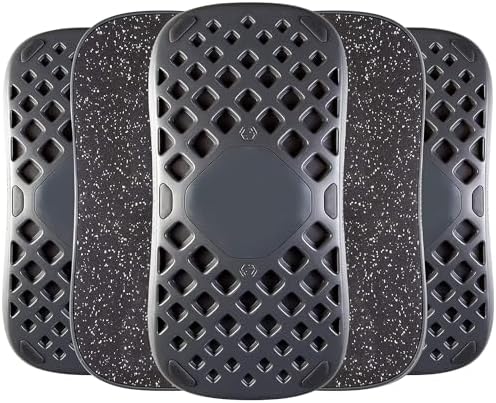 FluidStance Adult Balance Board for Standing Desk - Anti Fatigue USA Made 360 Degree Rocker Wobble Board as Exercise Equipment to Increase Focus & Movement - Sustainable Anti-Slip Plane Standing Board